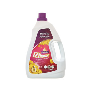 Nước giặt IZI HOME đậm đặc nồng nàn hương nước hoa can 3.5 lít