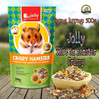 Thức ăn crispy của jolly 500g cho hamster. Thức ăn ngon cho hamster