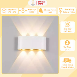 Đèn Hắt Tường Chống Nước Energy Green Lighting 2 đầu TN188 -187 - Trang Trí Ngoài Trời - Góc Ban Công - BH 1 Năm