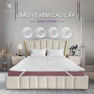 Tấm Bảo Vệ Nệm Prime SAMY BEDDING Cao Cấp Chống Thấm Tuyệt Đối