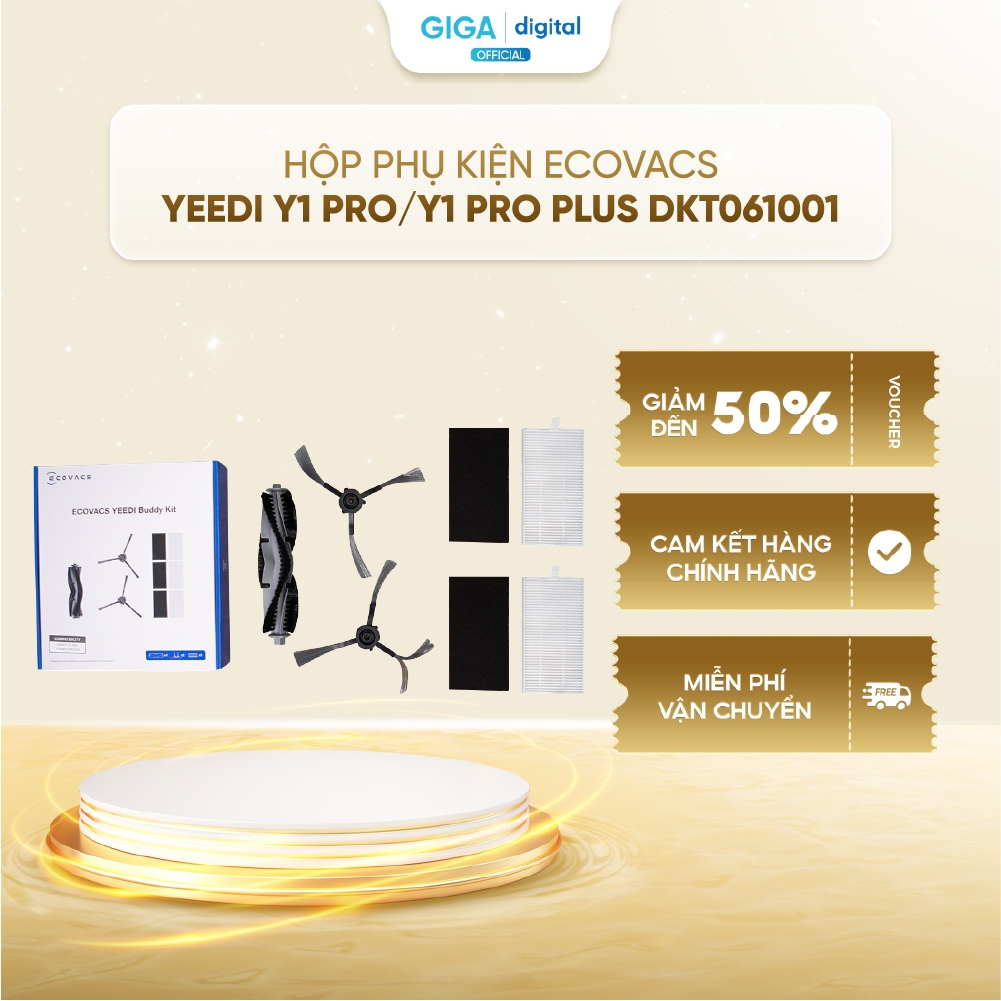 Hộp phụ kiện Ecovacs Yeedi Y1 Pro/ Y1 Pro Plus DKT061001 - Chính Hãng