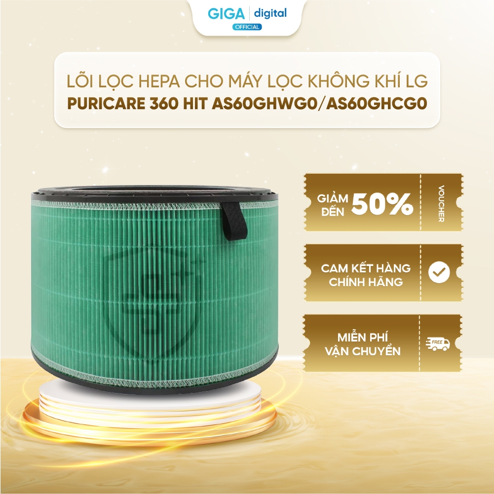 Lõi lọc Hepa cho máy lọc không khí LG  Puricare 360 Hit AS60GHWG0/AS60GHCG0