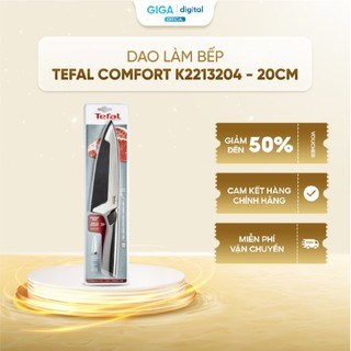 Dao làm bếp tefal comfort k2213204 - 20cm