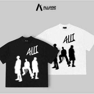 Áo Thun ALLIANZ Chất Vải 100% Cotton Cao cấp, Size MLXL, Form Suông Rộng