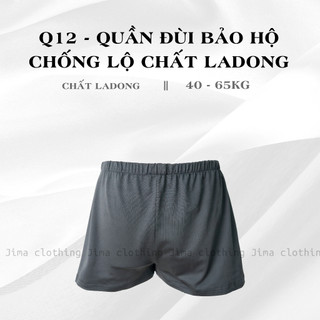 Quần Đùi Bảo Hộ Chống Lộ Chất Ladong, Quần Bảo Hộ, Quần Đùi, Quần Mặc Váy Đầm, Lưng Chun - Q12