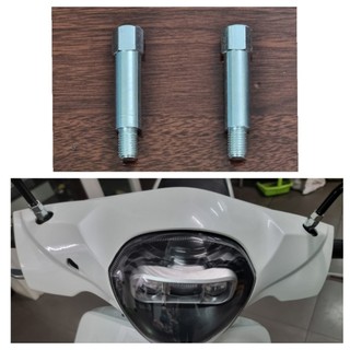 Combo 2 con ốc nối kiếng chân 10 lổ 10 loại dài 6 phân