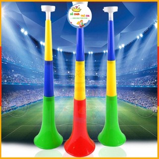 Kèn 3 khúc loại to, kèn vuvuzela, kèn ráp khúc, kèn cổ vũ cổ động bóng đá, thi đấu, loại lớn
