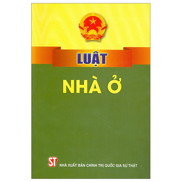 Sách Sách Luật Nhà Ở (Bìa Mềm)