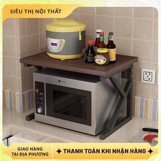 Kệ để lò vi sóng chân chữ k chắc chắn, kệ lò vi sóng đa năng bền đẹp cho căn bếp thêm gọn gàng sạch sẽ