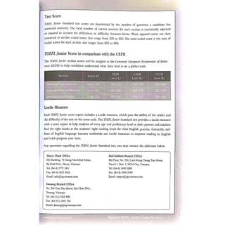 Sách - Perfect TOEFL Junior Practice Test Book 1 - NTV