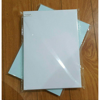 Decal đế xanh khổ a5