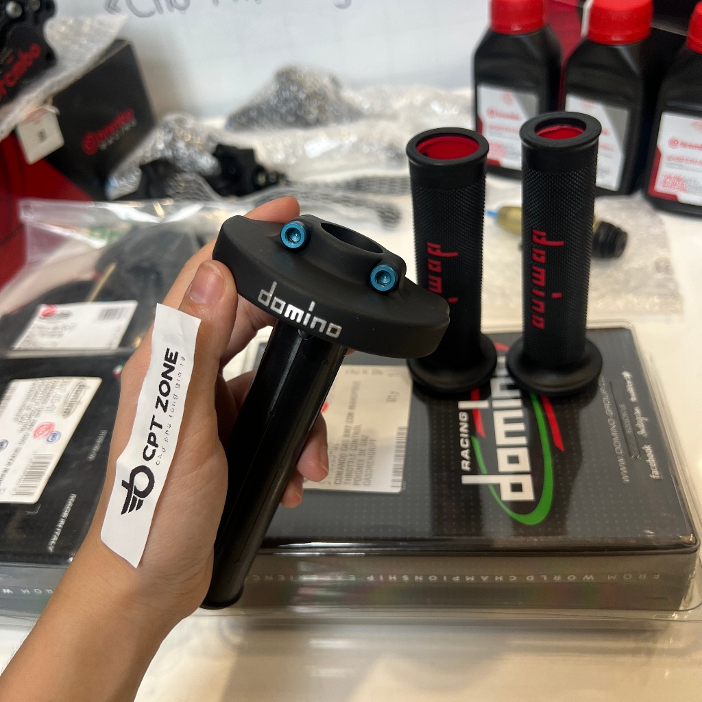 Chính hãng Ý Cùm tăng tốc Domino Racing 3476.03-00 – 1 Dây Ga Dưới cho xe máy