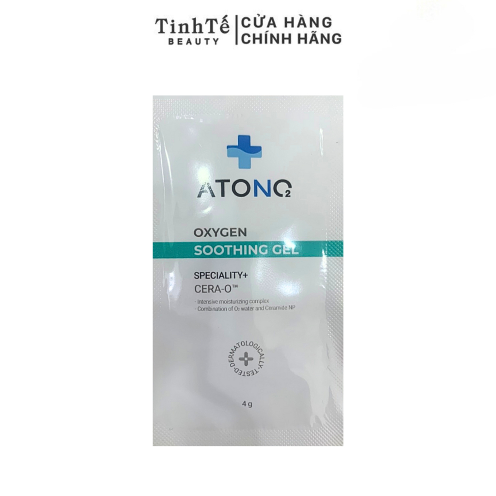 [HB GIFT] Gel làm dịu da hữu cơ cho bé ATONO2 Oxygen Soothing Gel làm dịu mát da khô nóng, da nhạy c