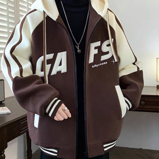 Áo Khoác Nỉ BOMBER UNISEX Có Nón GAFS Mẫu Mới Nhất THỜI TRANG NỔI BẬT