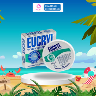  Bột trắng răng Eucryl giúp răng trắng sáng 