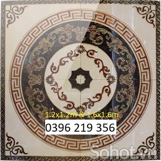 Thảm chiếu nghỉ 3d- Gạch thảm phòng khách