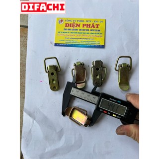 Khóa gài sắt dạng mỏ vịt/ Khóa thùng gỗ,