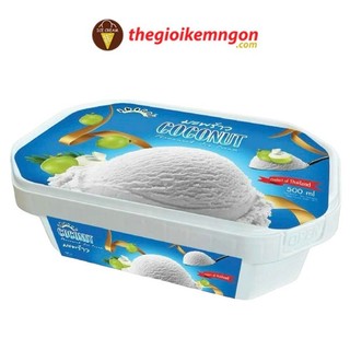 Kem hộp dừa iberri Coconut Thái Lan (500ML)