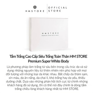 Tắm Trắng Cao Cấp Toàn Thân [HM STORE - Premium Super White Body]