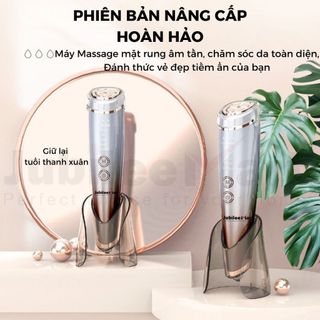 Máy massage mặt máy đẩy tinh chất ion nóng lạnh, chăm sóc trẻ hóa làm da phiên bản cao cấp