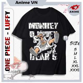 Áo One Piece Luffy Gear 5, Áo Anime in hình Zoro, Ace, Sanji, cực đẹp Chất liệu thoáng mát co dãn 4 chiều