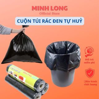 TỰ PHÂN HUỶ⚡️CUỘN TÚI ĐỰNG RÁC TỰ PHÂN HUỶ 0,5KG BẢO VỆ MÔI TRƯỜNG