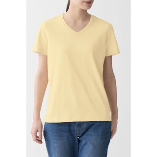 Áo thun cotton cổ tim Muj1
