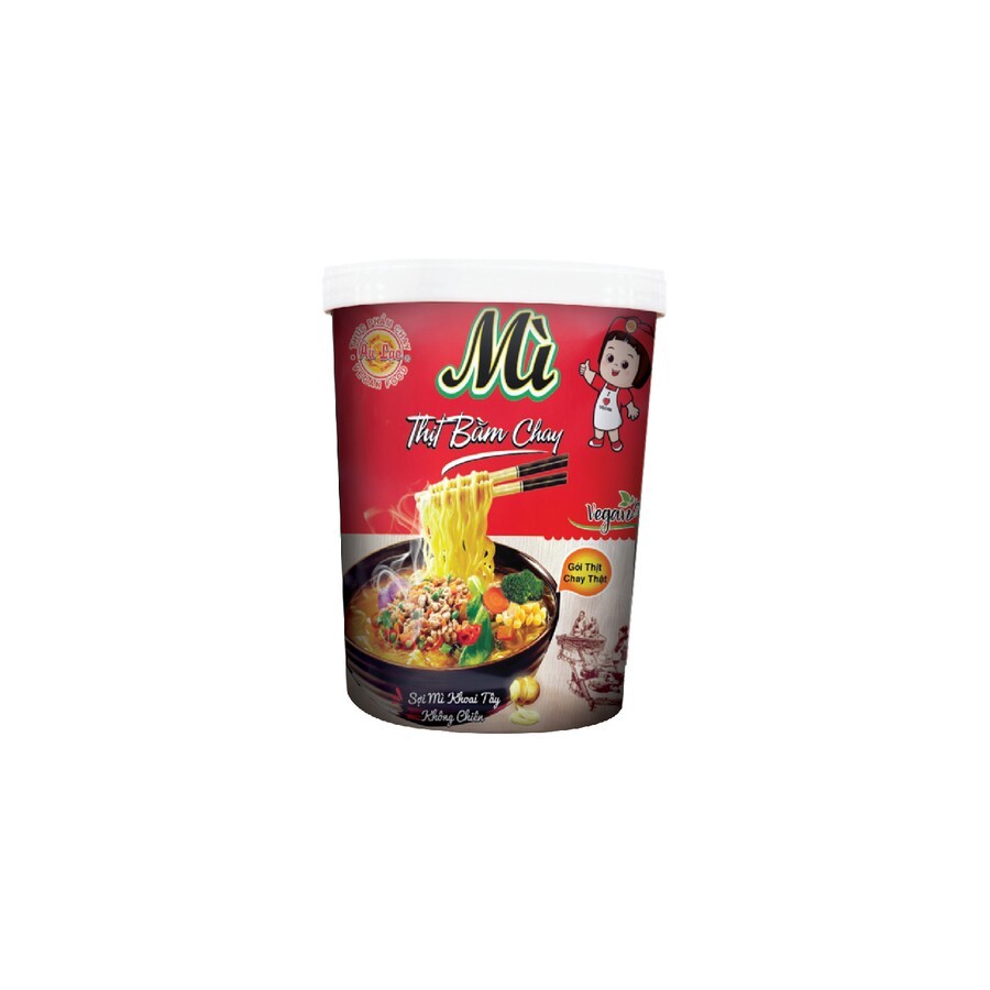Mì Thịt Bằm chay 80g (Ly) Âu Lạc