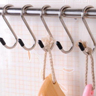 Vỉ 4 móc treo đồ hình chữ s tiện ích 1456 tom house