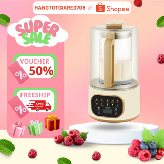 Máy Làm Sữa Hạt SEKA E500 Chống Ồn Dung Tích 1.5L, Máy Xay Sữa Hạt 10 Chức Năng Xay Nấu Đa Năng Cho Gia Đình