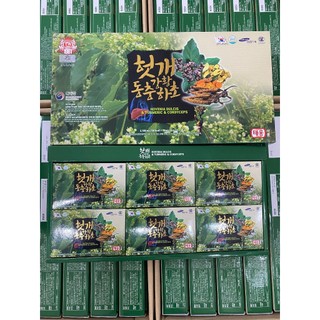 Nước bổ gan đông trùng, nghệ, giải rượu số 1 Hàn Quốc