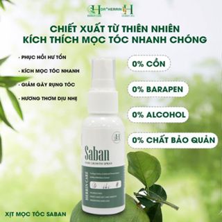 ✔️ CHÍNH HÃNG HERRIN - XỊT MỌC TÓC SABAN kích thích mọc tóc mẫu mới nhất