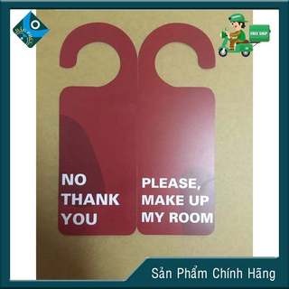 Thẻ treo đề nghị dọn phòng khách sạn in UV - Quảng Cáo Đắc Phúc