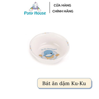 Bát Chén ăn cho bé Ăn Dặm KUKU Melamine cao cấp Chịu Nhiệt 120 Độ
