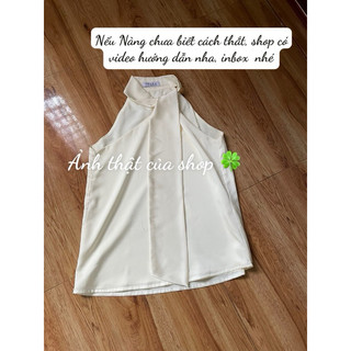 ✅🌼🥉ÁO YẾM LỆCH VAI LỤA SANG VÀ ĐẸP✅🌼