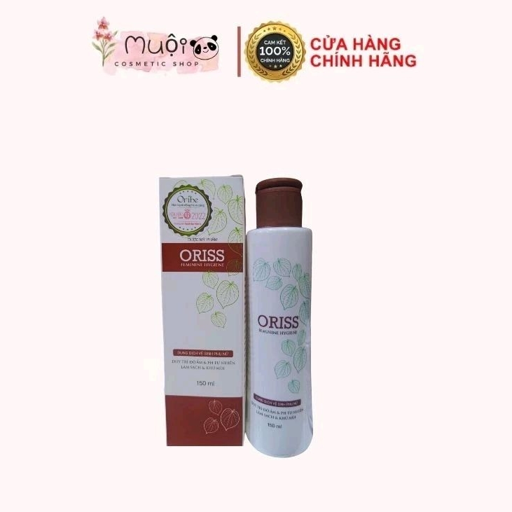 [CHÍNH HÃNG] Dung dịch vệ sinh Oriss duy trì độ ẩm & PH tự nhiên, làm sạch, khử mùi 150ml