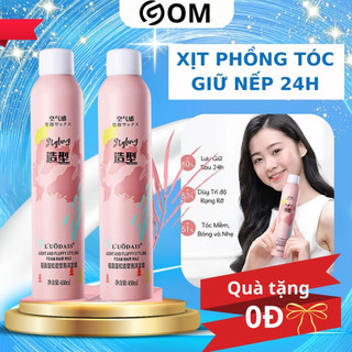 Gôm mềm keo xịt tạo kiểu tóc Styling 450ml dạng bọt - xịt giữ nếp tóc mềm mouse - hương thơm nhẹ dịu