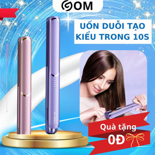 Máy duỗi uốn ép tóc ion âm cao cấp LTBAERS - máy ép là tóc duỗi thẳng tự nhiên 2in1 hot trend 2024