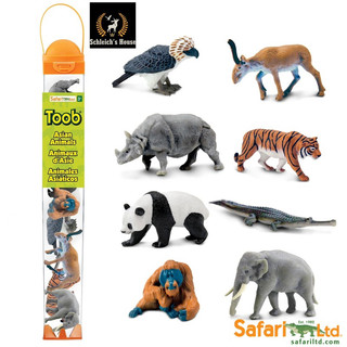 Mô hình động vật , đồ chơi con vật Safari Ltd chính hãng Toobs Asian animals động vật châu Á - Schleich House