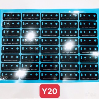 Y12S - mặt kính camera sau vivo y12S - lens vivo y20 - kính cam - viền cam - kính lens