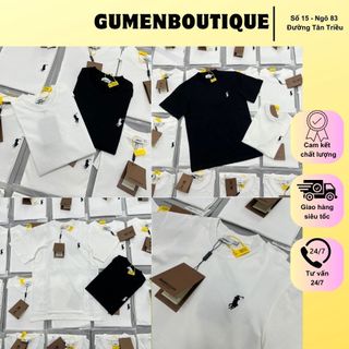 Áo Thun Nam BBR Thêu Logo Ngực Đơn Giản - Áo Phông Nam BBR Thêu Họa Tiết Chất Cotton Form Trơn Đẹp