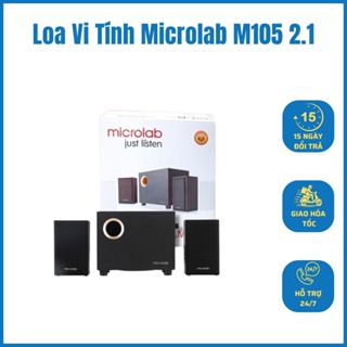 Bộ Loa Vi Tính Microlab M105 2.1 - Bảo Hành Chính Hãng 12 Tháng