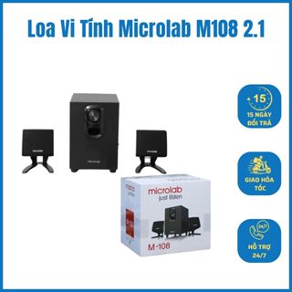 Loa Vi Tính Microlab M108 2.1 Hàng Chính Hãng Bảo Hành 12 Tháng