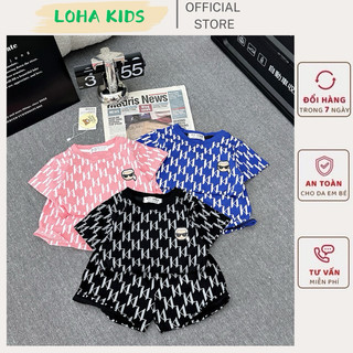 Set Bộ  bé trai, bé gái chất liệu cotton mềm mát,hàng thiết kế cho bé,loha kids - B08