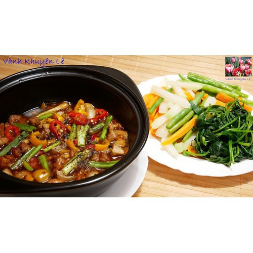 8INCH- NỒI ĐẤTKHO CÁ- MỲ CAY