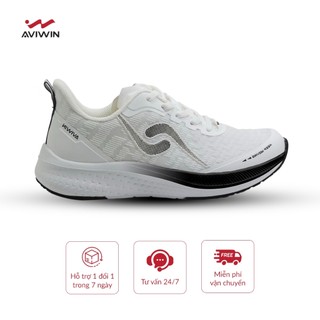 Aviwin Giày thể thao chạy bộ nam trắng Avispeed chính hãng