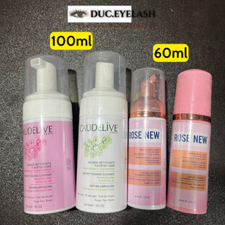 Bọt rửa mi, chai vệ sinh mi 60ml- 100ml Cao Cấp_vệ sinh mi_dụng cụ nối mi / Đức Eyelash
