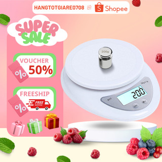 Cân tiểu ly điện tử mini nhà bếp mini electronic kitchen scale, cân thực phẩm loại 5kg tiện lợi