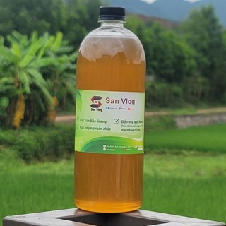 1lít mật ong hoa keo rừng nguyên chất