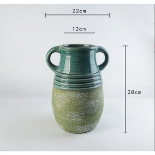 Bình hoa gốm sứ cao cấp phong cách bắc âu tc207 - bình lọ cắm hoa